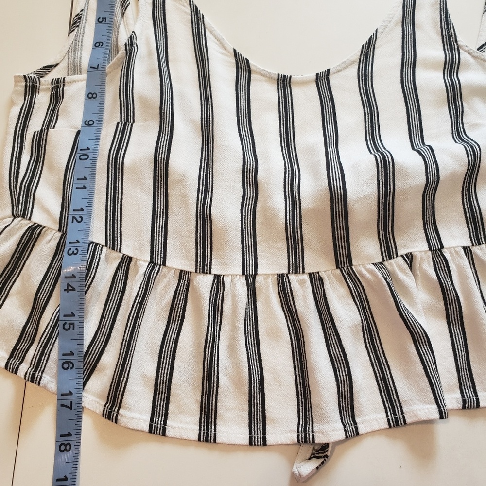 L.A Hearts Strip Crop Tank Top - Picture 6 of 6